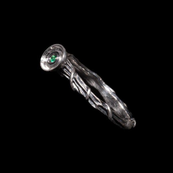 ANCIENT FOREST RING + emerald