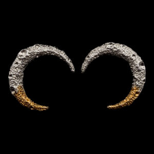 LUNA ADVERSA EARRINGS | gold plated